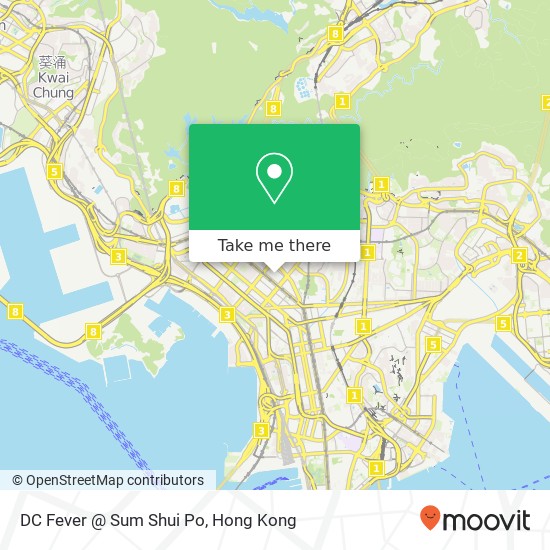 DC Fever @ Sum Shui Po地圖