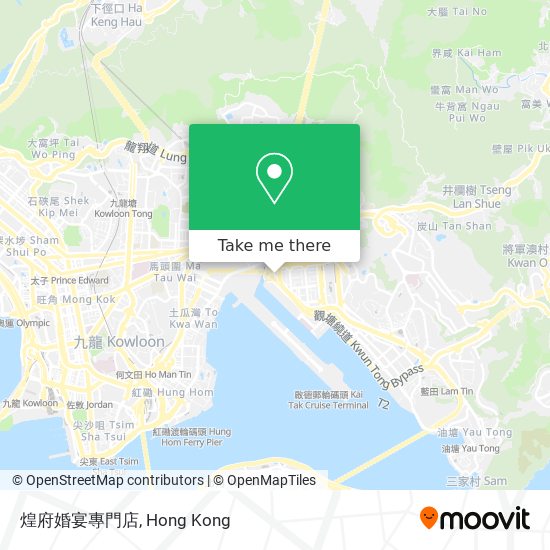 煌府婚宴專門店 map