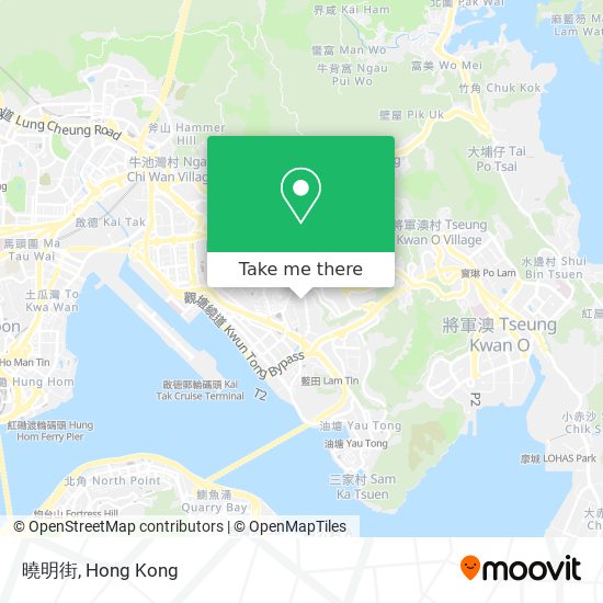 曉明街 map