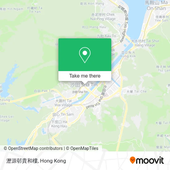 瀝源邨貴和樓地圖