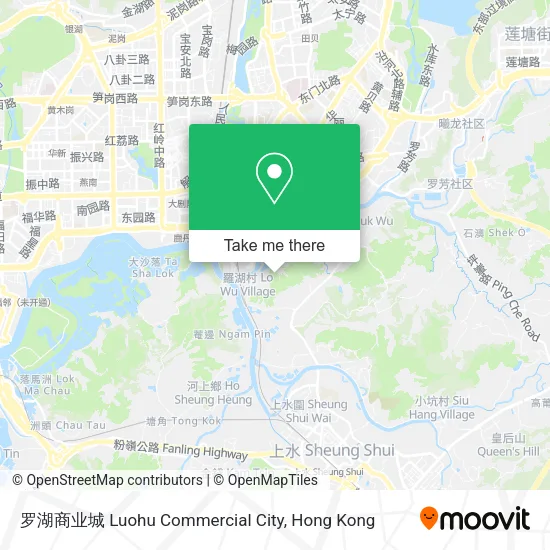 罗湖商业城 Luohu Commercial City map