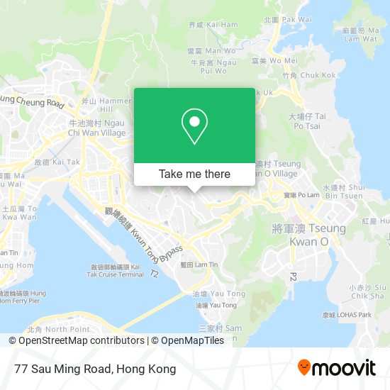 77 Sau Ming Road map