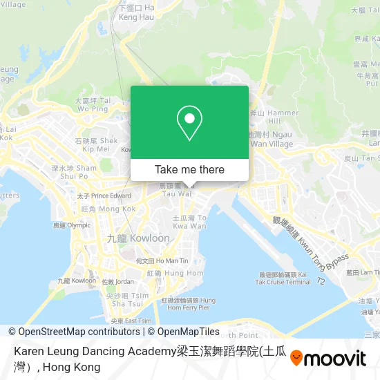 Karen Leung Dancing Academy梁玉潔舞蹈學院地圖