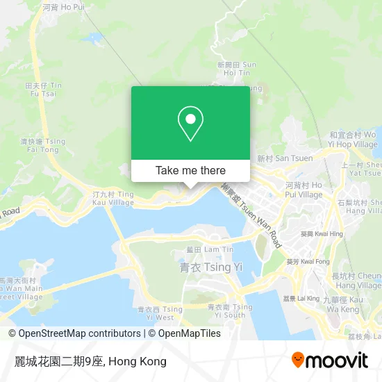 麗城花園二期9座地圖