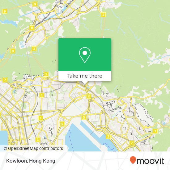 Kowloon map