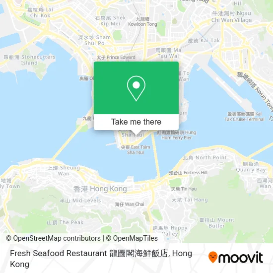 Fresh Seafood Restaurant 龍圖閣海鮮飯店 map