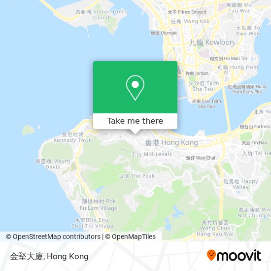 金堅大廈 map