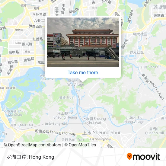 罗湖口岸 map