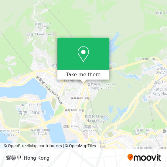 耀榮里地圖