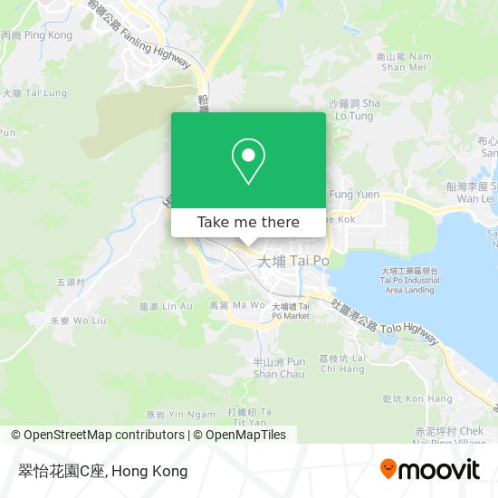 翠怡花園C座 map