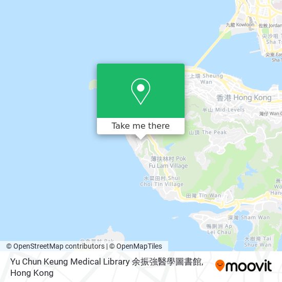 Yu Chun Keung Medical Library 余振強醫學圖書館 map