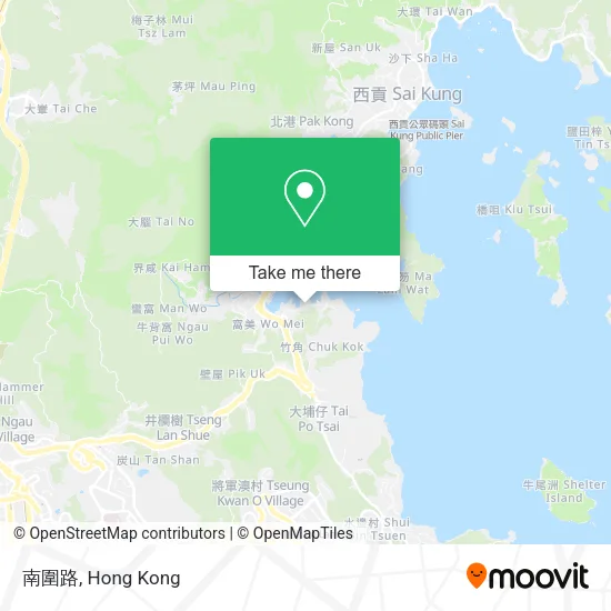 南圍路 map