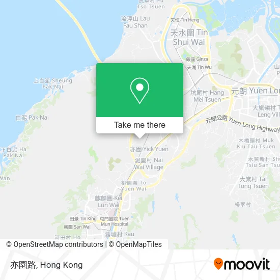 亦園路 map