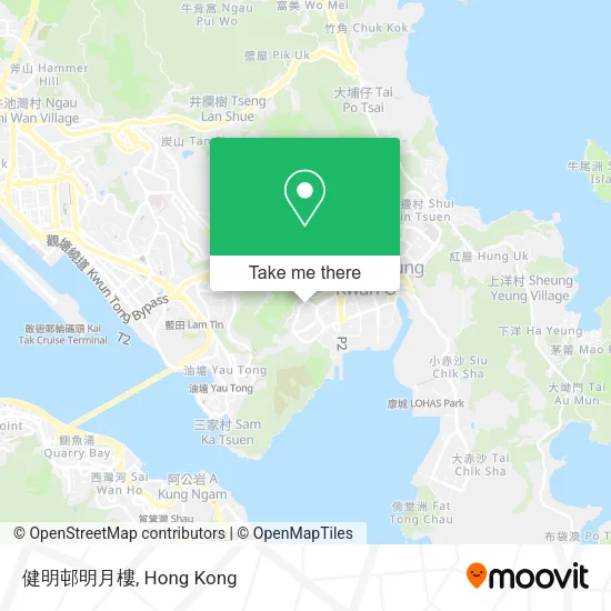 健明邨明月樓地圖
