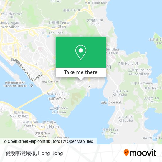 健明邨健曦樓 map