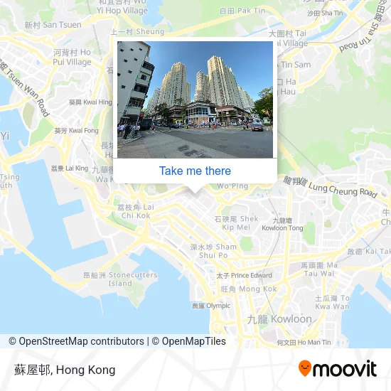 蘇屋邨 map
