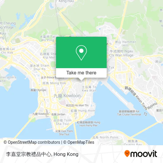 李嘉堂宗教禮品中心地圖