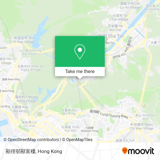 顯徑邨顯富樓地圖