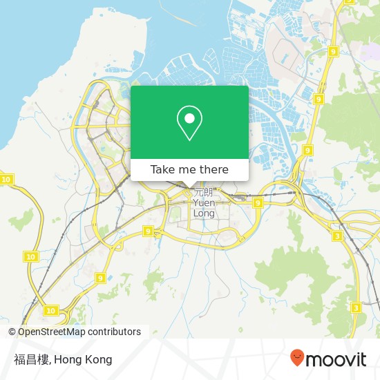 福昌樓 map