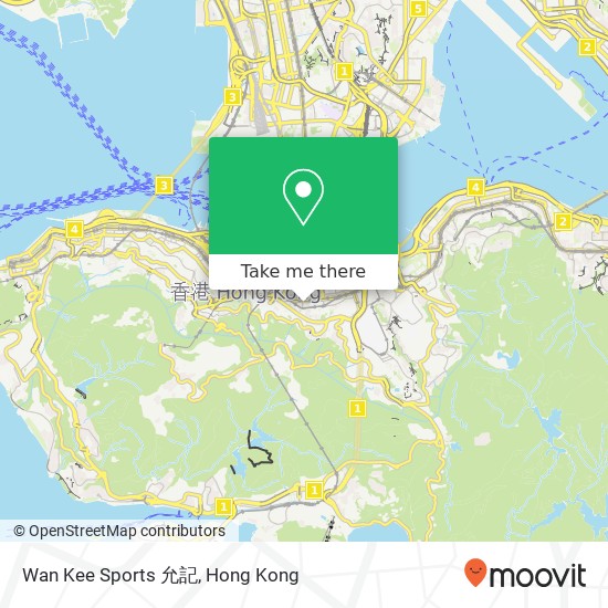 Wan Kee Sports 允記 map