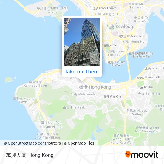 萬興大廈 map
