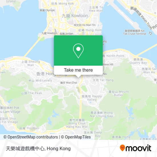 天樂城遊戲機中心地圖