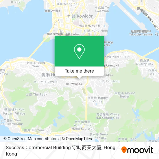 Success Commercial Building 守時商業大廈 map