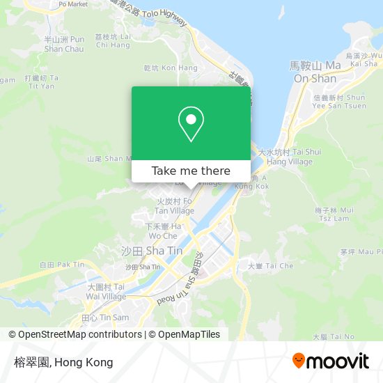 榕翠園地圖