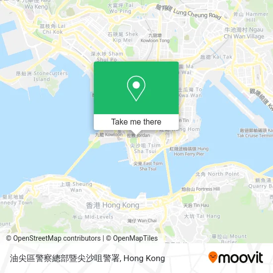 油尖區警察總部暨尖沙咀警署 map