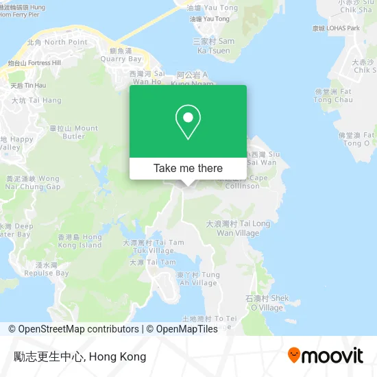 勵志更生中心 map