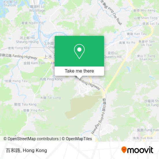 百和路 map