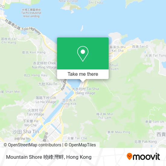 Mountain Shore 曉峰灣畔 map