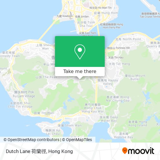 Dutch Lane 荷蘭徑 map