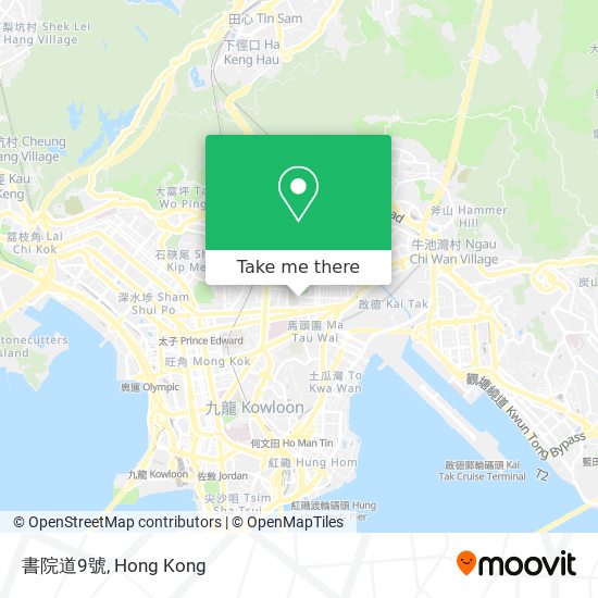 書院道9號 map