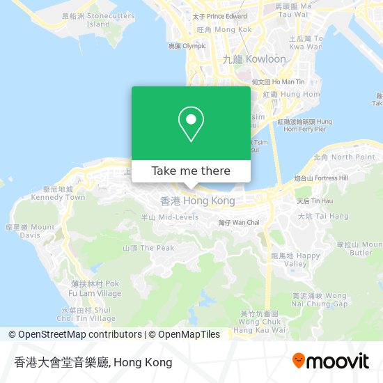 香港大會堂音樂廳 map