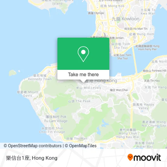 樂信台1座地圖