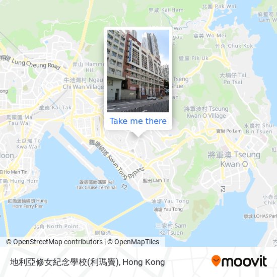 地利亞修女紀念學校(利瑪竇) map