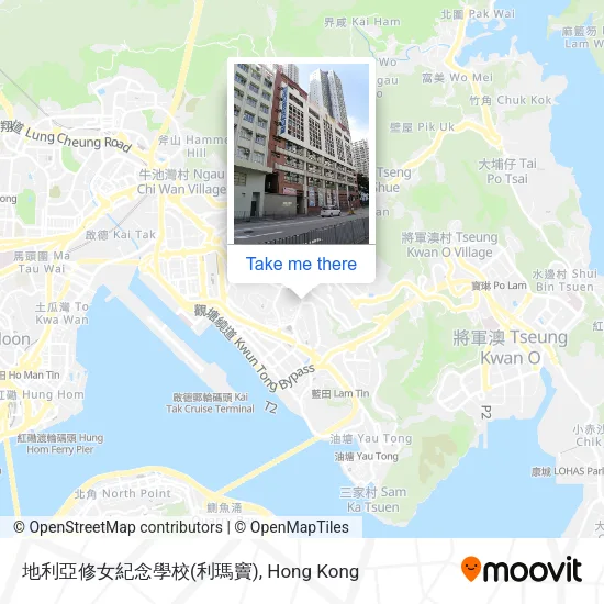 地利亞修女紀念學校(利瑪竇) map