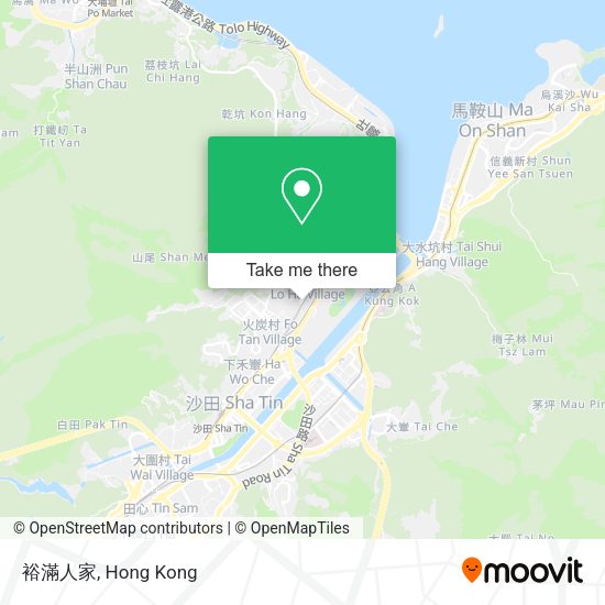 裕滿人家地圖