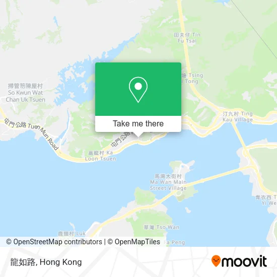 龍如路 map