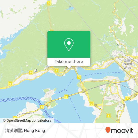 清溪別墅 map