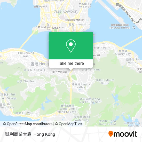凱利商業大廈地圖