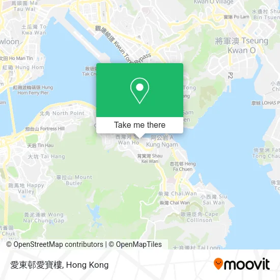 愛東邨愛寶樓地圖