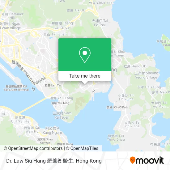 Dr. Law Siu Hang 羅肇衡醫生 map