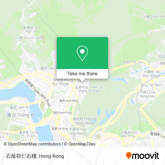 石蔭邨仁石樓地圖