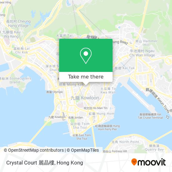 Crystal Court 麗晶樓 map