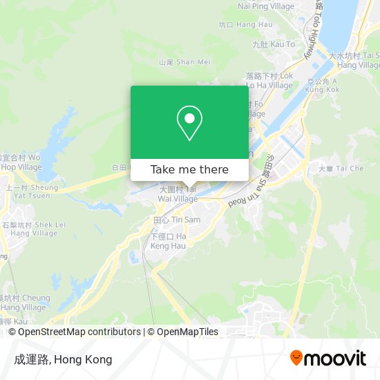成運路地圖