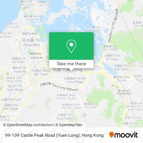 99-109 Castle Peak Road (Yuen Long) map