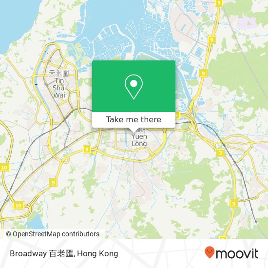 Broadway 百老匯 map