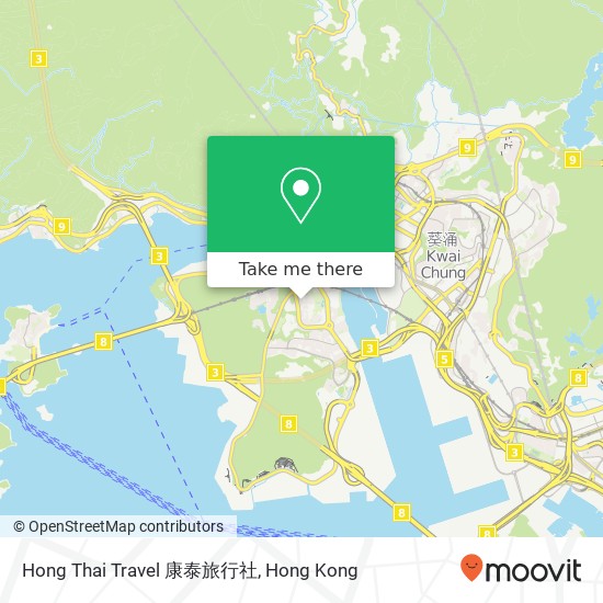 Hong Thai Travel 康泰旅行社 map